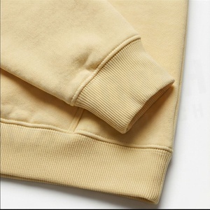 Women Oversize O-Neck Sweatshirt Full Cotton <b>Drop</b> Shoulder Hoodie Style Pullover Casual Streetwear New Customized Color - Product Image 6