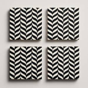 Sous-verres en résine inspirés de l'océan avec paillettes intégrées, tapis en époxy faits à la main, idéaux pour la maison de style côtier, la table, le bar à café et les cadeaux. - Product Image 5