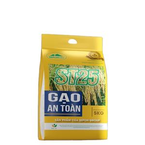 Riz blanc vietnamien SEPON 100% sûr, texture dure, 5 kg, qualité supérieure, durée de conservation 1 an, 3% d'humidité, 5% de brisures, certifié HACCP, ISO 20200 - Product Image 2