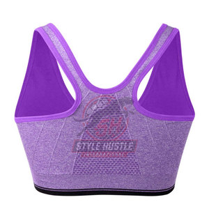 Soutien-gorge de sport sur mesure, différentes couleurs, pour femmes, confortable, facile à porter, disponible en stock. - Product Image 3