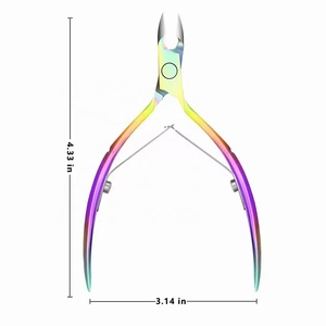El mejor fabricante Pissco para recortador de cutículas con limpiador de cutículas de acero inoxidable, removedor de esmalte de Gel de uñas, removedor de cutículas - Product Image 6