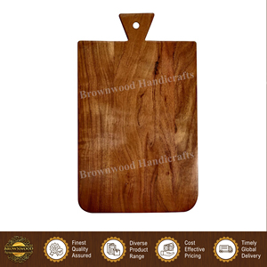 Hoteles y Restaurantes de Primera Calidad Ofrecen Tablas de Cortar y Picar de Madera de Acacia con Acabado Natural a un Precio Competitivo - Product Image 5