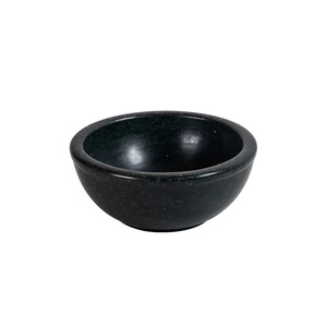 Moderna Tazón de Mármol Negro - Tazón Decorativo Multifuncional para Frutas, Ideal para Celebraciones de Diwali y Ramadán |   Era de Piedra - Product Image 1