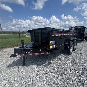 7x14 AMP Dump <b>trailer</b> 4Ton Heavy Duty <b>Farm</b> <b>Trailer</b> Durable Hydraulic System Reinforced Steel Frame for Material Transport - Product Image 6
