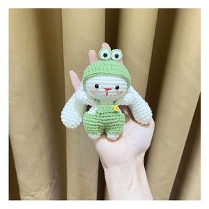Wholesale <b>Cute</b> Animal Crochet Keychain <b>Dolls</b> Handmade Soft Amigurumi Toys for Gifts Lovely Mini Animal Crochet Designs - Product Image 1