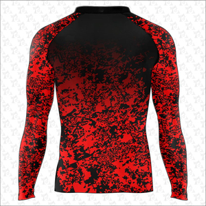 Camiseta de manga larga sublimada personalizada para hombre, de secado rápido, con impresión por sublimación, material de poliéster, OEM. - Product Image 2