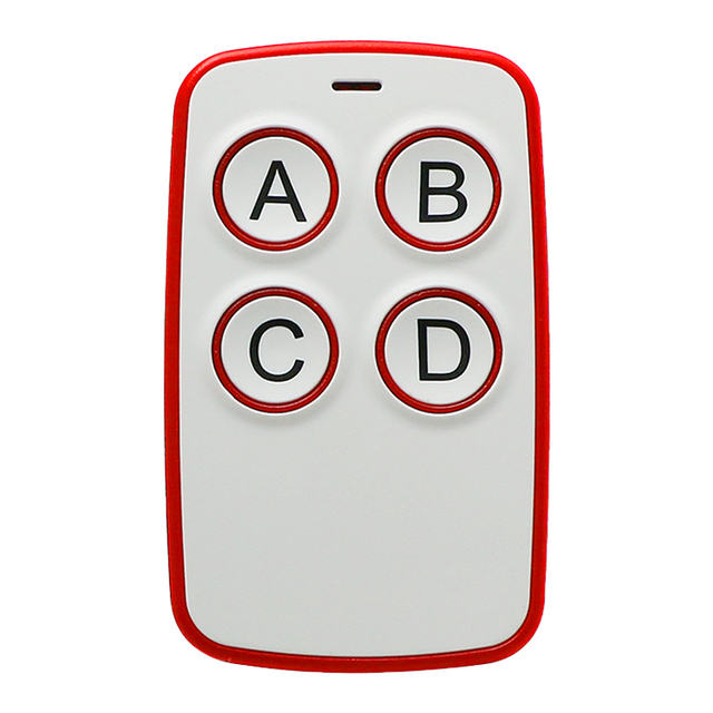 Wireless Remote Control Duplicator 4 Buttons Universal Automatic Learning Code Remote Controller for Home Appliance Garage Door