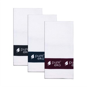 Serviette de cuisine 100% coton rayée avec motif jacquard, serviette de cuisine écologique de forme rectangulaire en Inde - Product Image 6