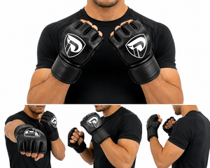 High Quality Customized Cowhide Leather MMA Gloves Breathable Dumela International Custom Logo Packaging Customized Color All - Product Image 3