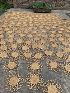 Natural Woven Rattan Placemat | Eco Friendly Handmade Mat | Ideal for Alfresco Meals & <b>BBQ</b> - Product Image 6