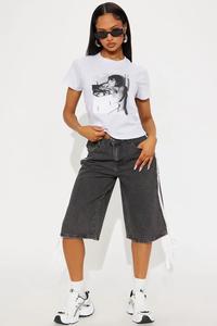 Shorts en jean décontractés pour homme, coupe ample, taille élastique, respirants, écologiques, longueur genou - Product Image 3