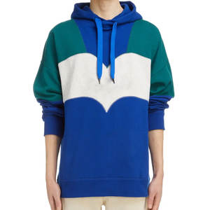 เสื้อฮู้ดสตรีทแวร์ผู้ชายแบบพรีเมียมสีสันตัดกัน |   เสื้อพูลโอเวอร์ผ้าฟลีซคอตตอน 100% ทรงโอเวอร์ไซส์ |   เป็นมิตรกับสิ่งแวดล้อม ระบายอากาศได้ดี กันลม - Product Image 1