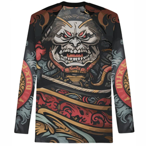 เสื้อรัดกล้ามเนื้อ BJJ แบบระบายอากาศได้ดี ประสิทธิภาพสูง สำหรับการฝึกซ้อมและการแข่งขัน ผลิตจากวัสดุสแปนเด็กซ์/โพลีเอสเตอร์ แห้งเร็ว - Product Image 3