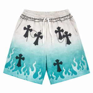 กางเกงขาสั้นผู้ชายแบบสั่งทำพิเศษ ความยาวระดับเข่า เอวยางยืด ผ้าฝ้ายออร์แกนิค คอร์ดูรอย สีพื้น เป็นมิตรกับสิ่งแวดล้อม แห้งเร็ว ระบายอากาศได้ดี - Product Image 5