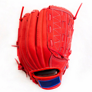Gant de baseball professionnel personnalisé en cuir véritable pour outfielder et receveur – Équipement d'entraînement de softball pour adultes et jeunes - Product Image 5