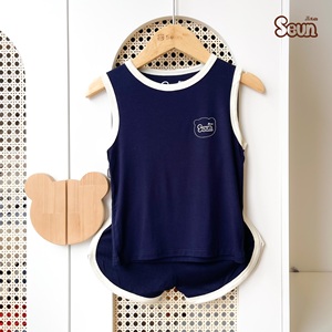 Ensemble de vêtements pour enfants, vêtements pour enfants en gros, ensembles de vêtements pour filles, vêtements d'été doux et légers, fabriqués au Vietnam, confort toute la journée - Product Image 1