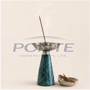 Quemador de Bakhoor Árabe de Lujo con Acabado Plateado, Mabkhara Artesanal de Resina y Metal para Incienso Oud, Decoración Elegante para el Hogar - Product Image 3