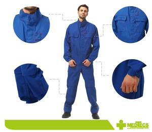 Uniforme de trabajo, bata antiestática de algodón y poliéster - Product Image 5