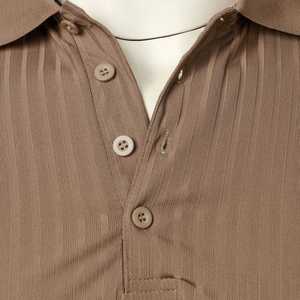 Camiseta Polo Deportiva Elástica para Hombre, Corte Ajustado, Informal, para Golf y Entrenamiento, Tallas Grandes - Product Image 5