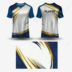 Camiseta de Fútbol para Hombre Elite 2025 |   Camiseta de Fútbol Corta con Parte Delantera Transpirable, Tejido que Absorbe la Humedad para Entrenamientos y Partidos - Product Image 4