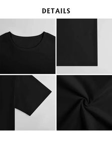 Camiseta de Manga Corta para Hombre, 100% Algodón Tejido, Talla Grande, Ecológica, Transpirable, con Logotipo y Color Personalizados, Liquidación - Product Image 4