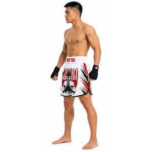 Pantalones Cortos de Muay Thai para Mujer, Más Vendidos, Suaves, OEM, al por Mayor, de Secado Rápido, Transpirables, Ropa de Gimnasio, Pantalones Cortos de Kick Boxing y Muay Thai para Mujer - Product Image 6