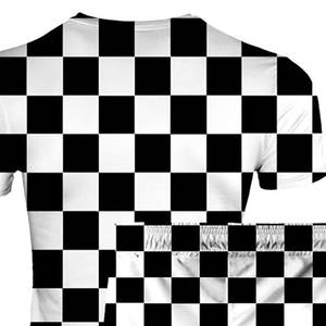 Conjunto de Verano de Dos Piezas de Último Diseño para Hombre, Chándal con Logotipo Personalizado, Camiseta Polo y Pantalones Cortos para Hombre, Precio al por Mayor - Product Image 6