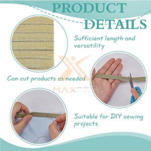 Tresses et dentelles en fil de broderie de qualité supérieure, marque privée, nouveau design - Product Image 6