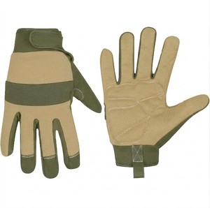 Professional Mechanic Leather <b>Gloves</b> Synthetic Suede Palm Reinforced Padded Work Safety <b>Gloves</b> Adjustable Wrist USA Market - Product Image 5