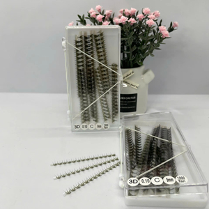 Extensions de cils pré-fabriquées 3D-20D de haute qualité, éventails de volume russes pré-fabriqués, éventails de volume pré-fabriqués au Vietnam - Product Image 1