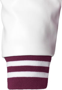 Vestes de sport universitaires de haute qualité en laine avec col montant et logo frontal, pour l'automne, élégantes et stylées, pour hommes - Product Image 3