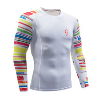 Rashguard de haute qualité pour adultes, respirant, anti-humidité, écologique, manches longues, en Spandex/Polyester, coupe confortable pour