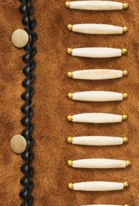 High Quality <b>Suede</b> Leather Fringe <b>Jacket</b> for Men Western Cowboy Embroidered Design Bulk Order Manufacturer - Product Image 4