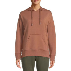 Customized High Quality Custom Top Quality Solid Hoodie <b>Women</b> Cotton <b>Fleece</b> Regular fit Pullover <b>Women</b> Hoodies Unlined Printed - Product Image 1