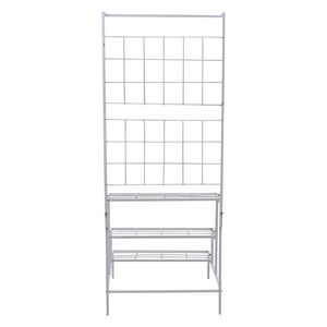 Support à plantes minimaliste en métal avec grille suspendue pour plantes vertes et fleurs d'intérieur - Product Image 6