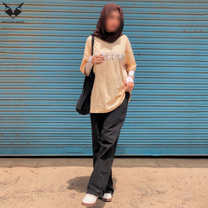 Camiseta Larga Modest Muslimah, Estilo Holgado, Tela Suave, Ropa Casual de Calle, Túnica Cómoda para Mujer - Product Image 4