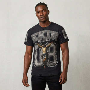 Customized Hip-Hop Streetwear Shirt Urban Street Fashion Men's Apparel Black Oversized Breathable <b>Mesh</b> American Football Jersey - Product Image 3