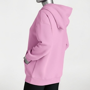 Sudadera con Capucha Extra Grande para Mujer, 100% Algodón, Ecológica, Transpirable, Resistente al Viento, Venta al Por Mayor, Etiqueta Privada Personalizada - Product Image 6