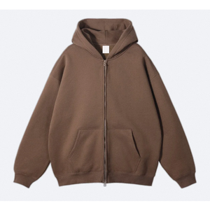 Sweat à capuche d'hiver pour homme, vente en gros OEM, avec poche, anti-boulochage, 100 % coton, respirant, coupe-vent, pour importateurs mondiaux de vêtements - Product Image 5