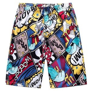 Women's Summer Casual Cargo Shorts Mid Waist Large Pocket <b>Elastic</b> Waist Polyester/Cotton Washed Shorts - Product Image 3