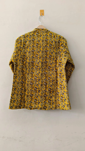 Manteau d'hiver en coton matelassé tricoté style bohème indien, imprimé floqué fait main, veste vintage, prix d'usine, collection 2026 à succès - Product Image 3