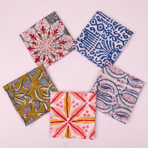 Pañuelos de Lujo 100% Algodón para Mujer, Estampado Bohemio, Bandana Retro, Artesanía, Ecológicos, Reutilizables, Cubre Rostro - Product Image 3