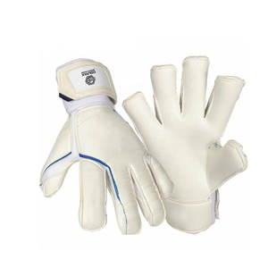Guantes de Portero de Fútbol de Cuero de Alta Calidad al por Mayor, para Uso en Exteriores, con Dedos Completos y Correa de Muñeca Ajustable, Nueva Llegada en Venta - Product Image 2