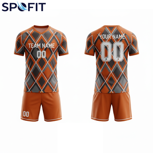 Conjuntos de Uniformes de Fútbol Personalizables Premium 2026, Camisetas de Fútbol Masculinas de Alto Rendimiento con Nombre de Jugador y Diseño de Patrón Personalizado - Product Image 4