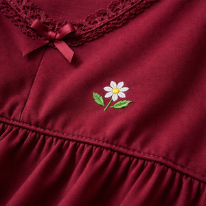 Camisón de Algodón para Mujer, Venta al Por Mayor Directa de Fábrica - Diseños Personalizados OEM del Fabricante - Product Image 4