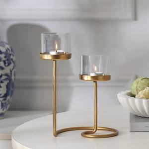 Portavelas de Lujo Hecho a Mano con Alambre de Latón Ecológico y Resistente al Calor para Decoración de Mesa en Navidad y Pascua - Product Image 4