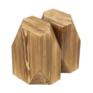 ที่คั่นหนังสือไม้เนื้อแข็งสไตล์วินเทจแบบเรียบง่าย รูปทรงเรขาคณิตอเนกประสงค์ ชุดที่คั่นหนังสือสไตล์ฟาร์ - Product Image 6