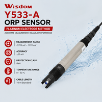 Sonde de surveillance de la qualité de l'eau industrielle ORP à électrode en platine 1999-1999mV IP68 RS485 MODBUS pour le traitement des eaux usées