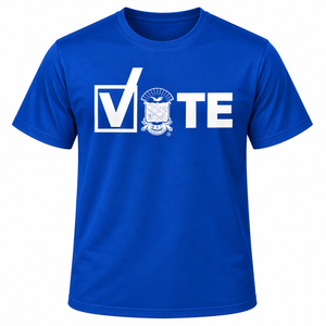 Camiseta Gráfica Azul Rey Phi Beta Sigma para Hombre, Cuello Redondo, Manga Corta, Diseño de Escudo, Fraternidad Universitaria Griega, Algodón Casual - Product Image 3
