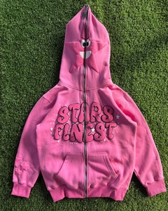 Heavyweight Terry Fabric Baggy Streetwear Drop Shoulder Vintage Retro Hoodie 450 GSM Custom Men's 100% Cotton - Product Image 5